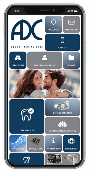 ascent dental care mobile app image