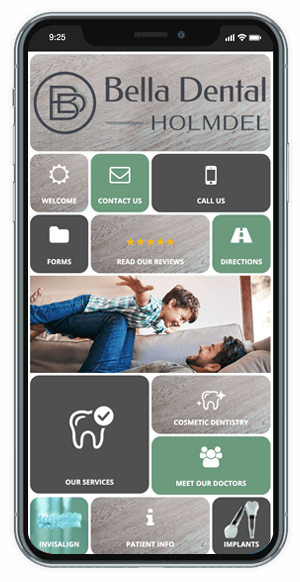 bella dental holmdel mobile app image