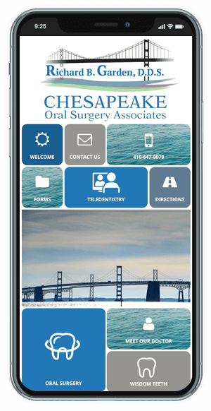chesapeake oral surgery associates mobile app image