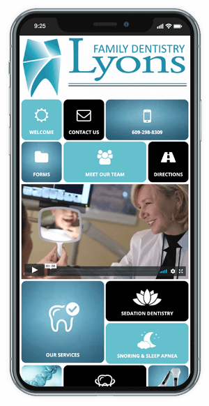 family dentistry lyons mobile app image