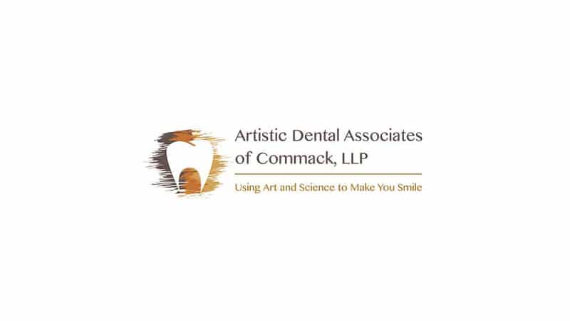 artistic dental associates of commack logo