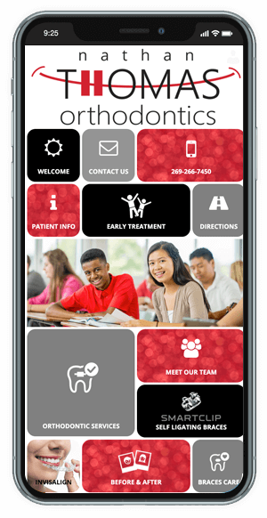 nathan thomas orthodontics mobile app image