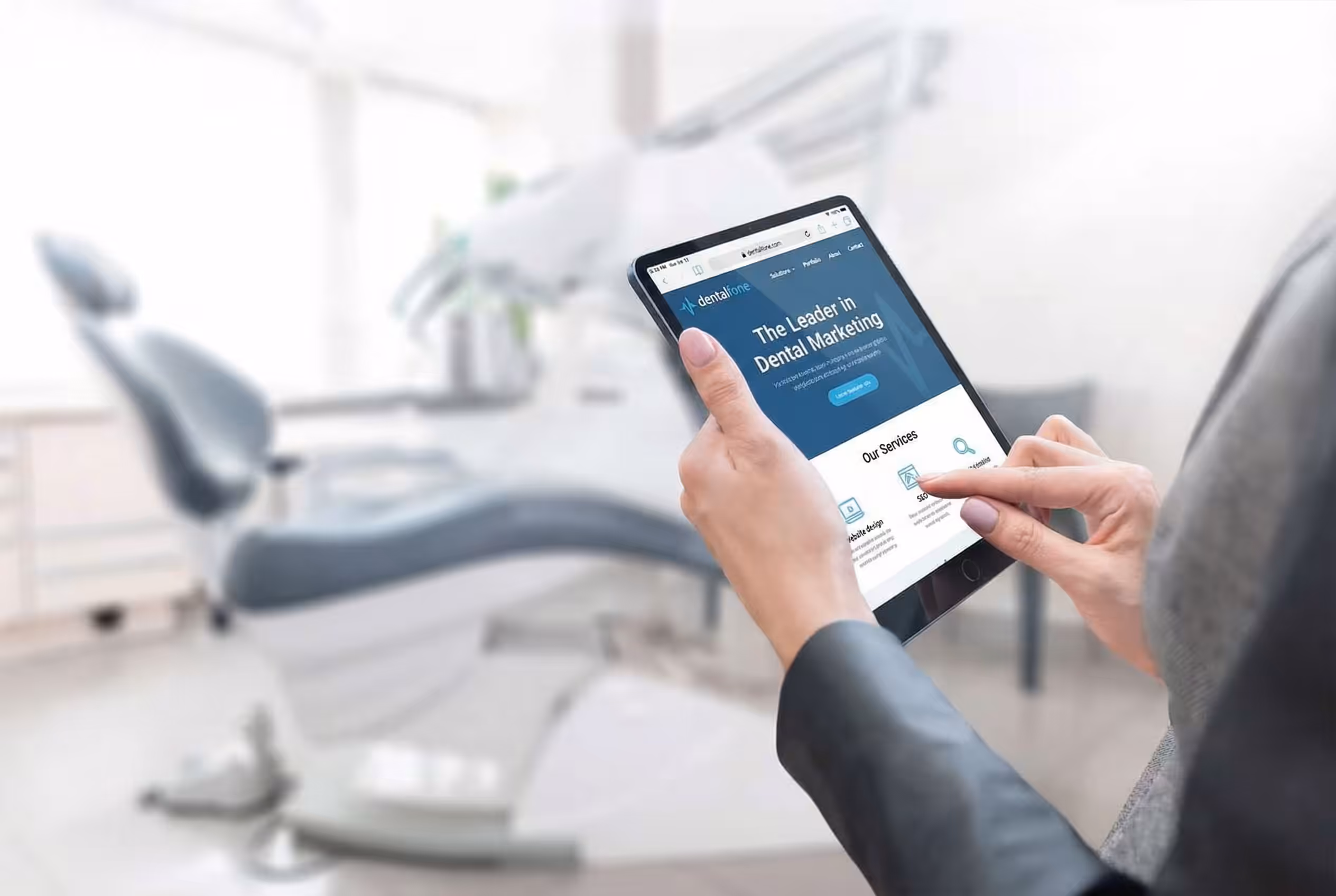 Holding tablet operatory